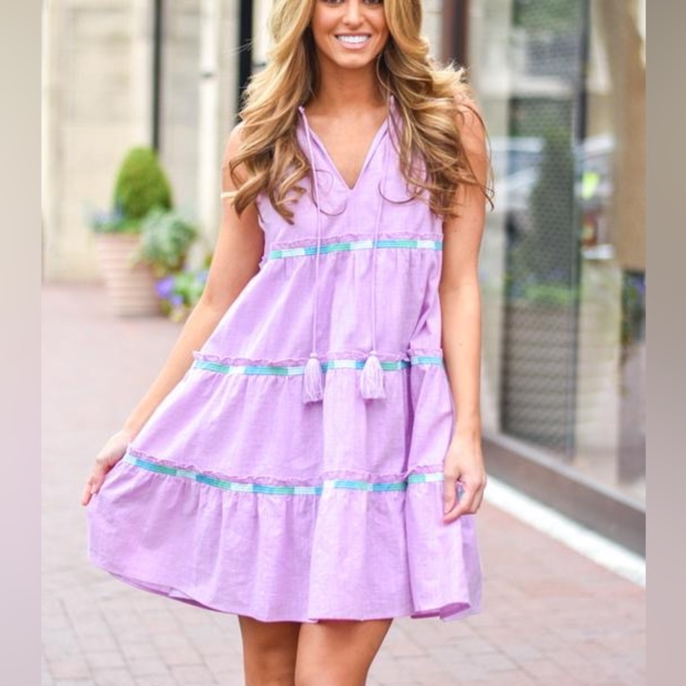 J.Marie Sheila Dress in Purple